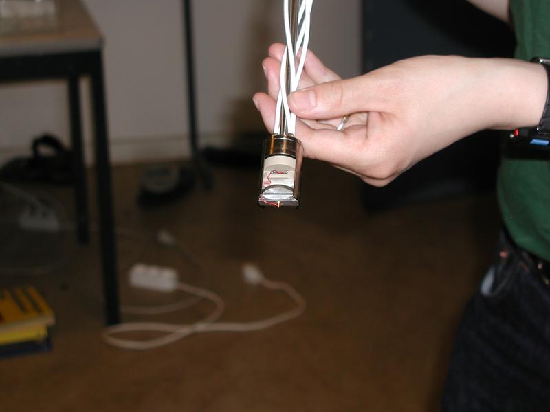 The shear mechanical transducer